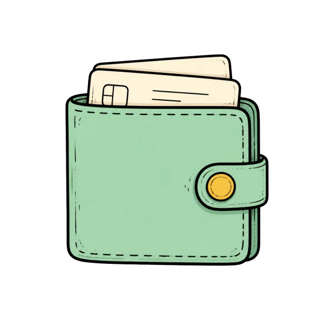 A digital wallet holding payment cards
